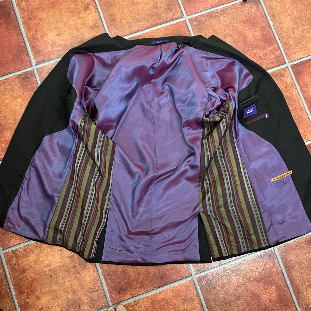 Ted Baker Virgin Wool Sport Jacket US Men's 44L